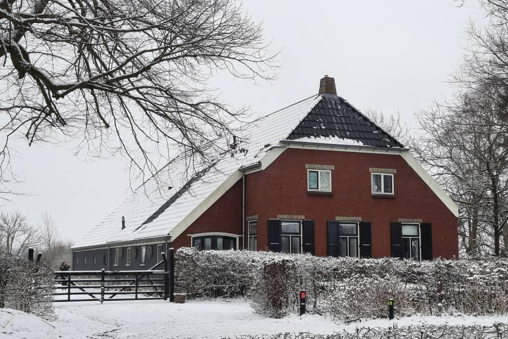 Chalet Het Wollinghuisje Vlagtwedde Exterior photo